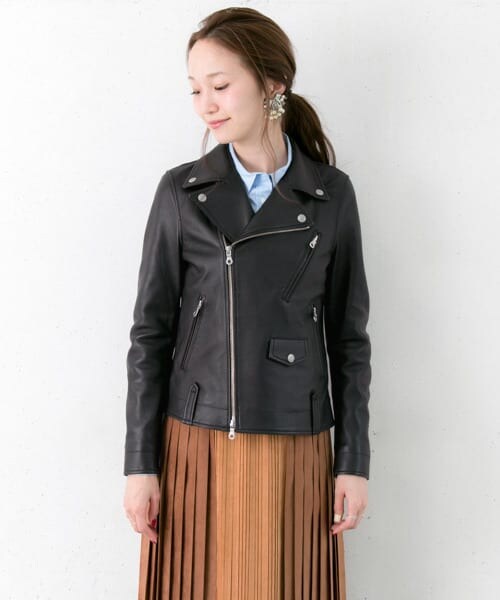 URBAN RESEARCH(アーバンリサーチ)の「SUPP. RIDERS JACKET(ライダースジャケット・レディース・black・S/M)」の9枚目の写真
