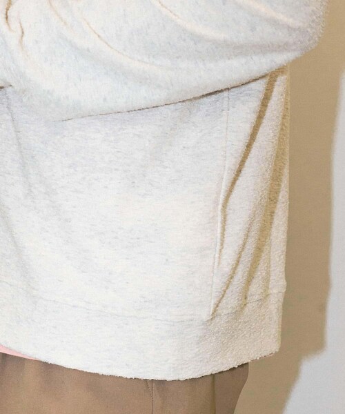 URBAN RESEARCH Sonny Label（アーバンリサーチサニーレーベル）の「OOPS　ランダムパイルカーディガン（カーディガン/ボレロ・メンズ・ベージュ/オートミール/ネイビー・M/L）」の13枚目の写真