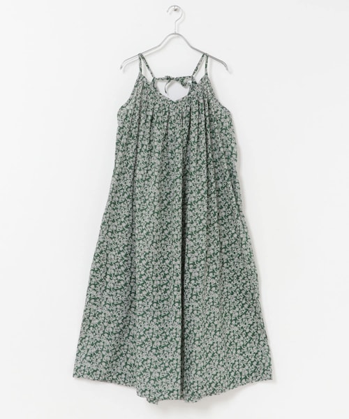 URBAN RESEARCH DOORS(アーバンリサーチドアーズ)の「SOIL FLOWER CAMISOLE DRESS(ワンピース・レディース・GREEN/KHAKI・2)」の1枚目の写真