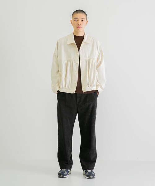 URBAN RESEARCH(アーバンリサーチ)の「coupronde イタリアンウールシルクカシミアニット(ニット/セーター・メンズ・BROWN/O RED/ECRU/BLACK・46/48)」の22枚目の写真
