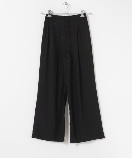 URBAN RESEARCH ROSSO（アーバンリサーチロッソ）の「サテンドットパンツ（その他パンツ・レディース・IVORY/BLACK・36/38）」の7枚目の写真