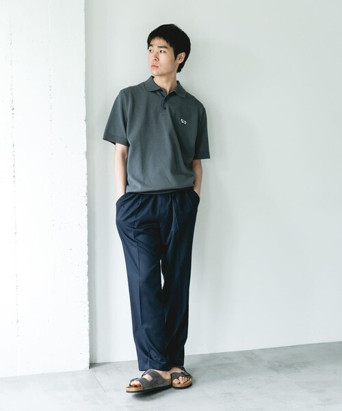 URBAN RESEARCH DOORS(アーバンリサーチドアーズ)の「『別注』PENNEYS×DOORS THE FOX ハイゲージ ニットポロ(ニット/セーター・メンズ・L.GRAY/BROWN/NAVY・M/L)」の10枚目の写真