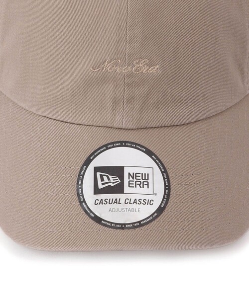 ROPE' PICNIC（ロペピクニック）の「【NEW ERA(R)別注】HEAVY ENZYME WASH Casual Classic CAP（キャップ・レディース・ブラック/ベージュ/ラベンダー系・F）」の16枚目の写真