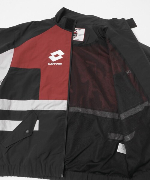 URBAN RESEARCH(アーバンリサーチ)の「LOTTO BUENA VISTA TRACK JACKET(テーラードジャケット・メンズ・Black/Bordeaux・M/L/XL)」の8枚目の写真