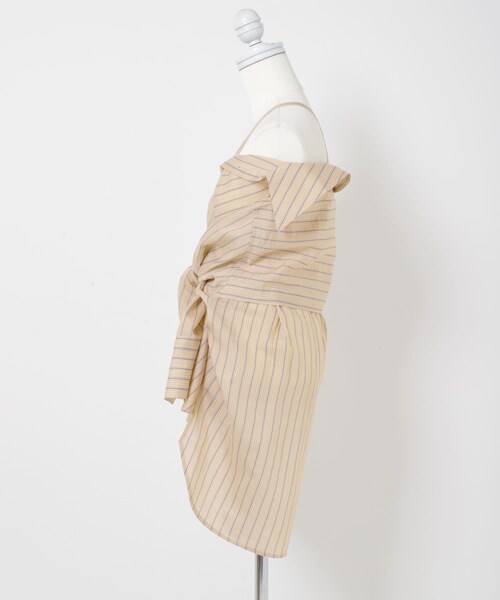 THE GOODLAND MARKET（ザグッドランドマーケット）の「cwtch　STRIPE 2WAY SHIRT（シャツ/ブラウス・レディース・MINT/ORANGE・Free）」の20枚目の写真