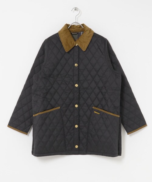 URBAN RESEARCH DOORS（アーバンリサーチドアーズ）の「Barbour　modern quilted jacket（テーラードジャケット・レディース・black/navy/sage・10）」の5枚目の写真