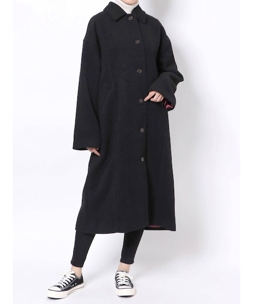 jouetie（ジュエティ）の「【WEB限定】ステンカラーコート（ステンカラーコート・レディース・ミックス/アイボリー/ブルー/グレー/ブラック・M）」の3枚目の写真