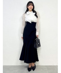 dazzlin | カーヴィーラインマーメイドスカート(スカート)