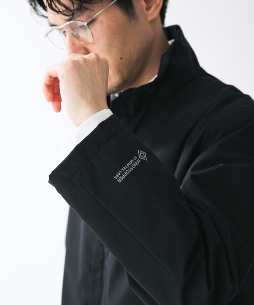 URBAN RESEARCH ROSSO（アーバンリサーチロッソ）の「『別注』+phenix　WINDSTOPPER by GORE-TEX LABS スタンドブルゾン（ブルゾン・メンズ・BLACK/NAVY/KHAKI・M/L/XL）」の6枚目の写真