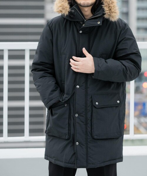 ITEMS URBANRESEARCH（アイテムズ アーバンリサーチ）の「770FP撥水フィールドダウンコート（その他アウター・メンズ・BEG/BLK・M/L）」の5枚目の写真