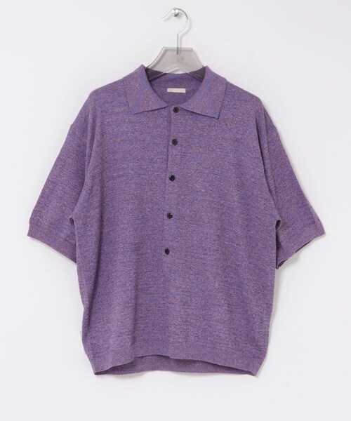 URBAN RESEARCH（アーバンリサーチ）の「ULTERIOR　MELANGE SLUB YARN KNIT（ニット/セーター・メンズ・YELLOW/PURPLE/BROWN・M/L）」の16枚目の写真