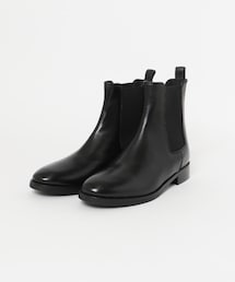 CORSO ROMA, 9　カーフレザーサイドゴアブーツ