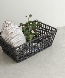 URBAN RESEARCH DOORS | BRID ROUGH KNIT BASKET WIDE S(収納グッズ)