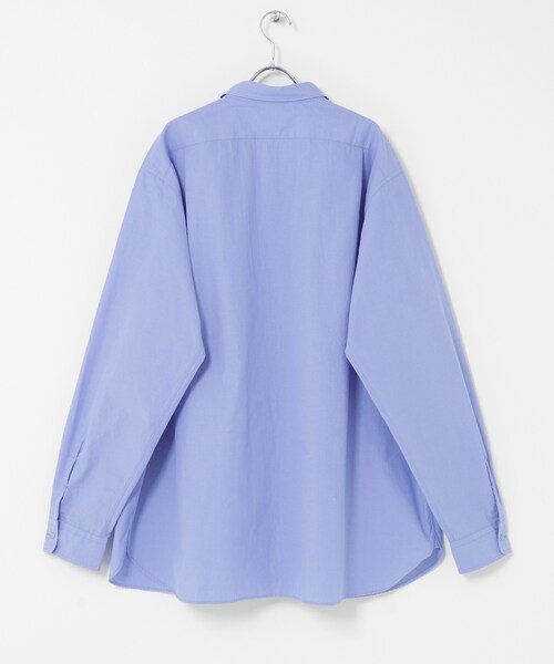 EKAL（エカル）の「nanamica　Regular Collar Wind Shirts（シャツ/ブラウス・メンズ・Sax/Gray・M/L/XL）」の11枚目の写真