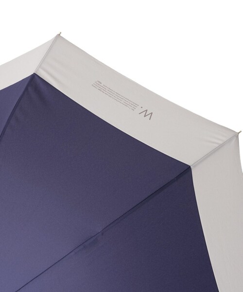ROPE' PICNIC（ロペピクニック）の「【Wpc.】切り継ぎプレーン長傘/晴雨兼用・UVカット（長傘・レディース・ネイビー系/ピンク・F）」の7枚目の写真