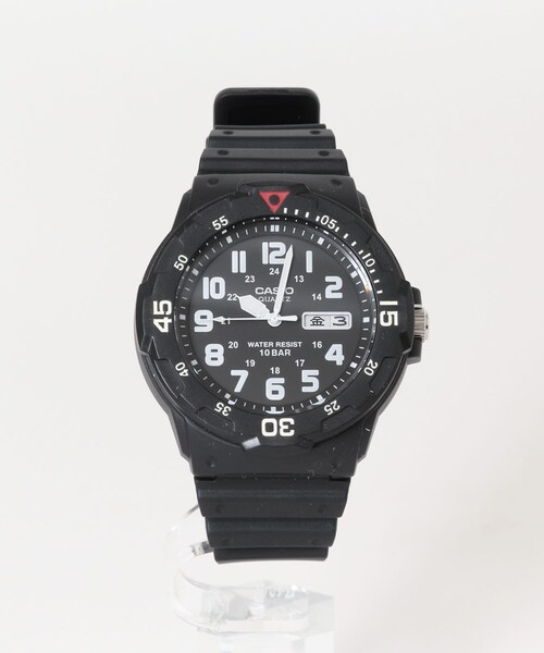 URBAN RESEARCH DOORS（アーバンリサーチドアーズ）の「CASIO　MRW-200HJ（アナログ腕時計・メンズ・BLK/BLK/BLACK/WHT・Free）」の4枚目の写真