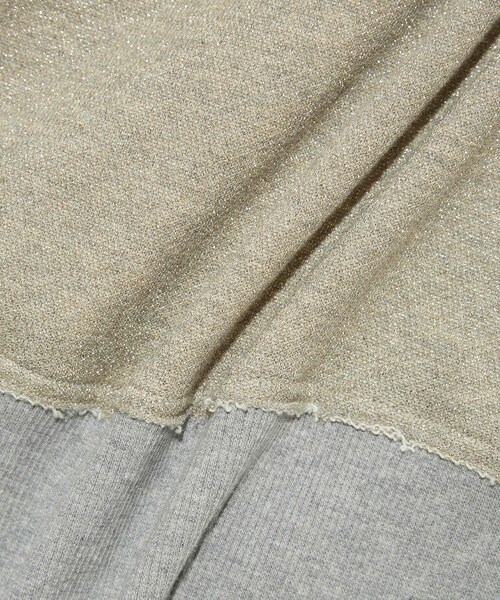 ADAM ET ROPE'(アダムエロペ)の「【FACCIES / ファッチーズ】TWINKLE SWEAT PK(パーカー・メンズ・グレー/ベージュ・2)」の13枚目の写真