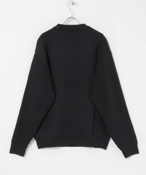 URBAN RESEARCH(アーバンリサーチ)の「クレイジーパターンニット(ニット/セーター・メンズ・CHARCOAL/OFF/NAVY・M/L)」の16枚目の写真