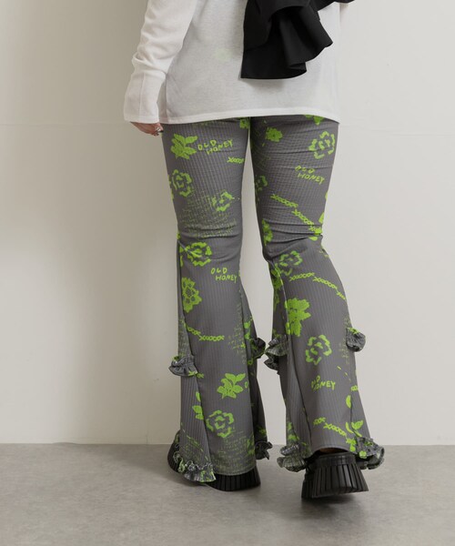 THE GOODLAND MARKET（ザグッドランドマーケット）の「old honey　50℃ pants（その他パンツ・レディース・white/gray・one）」の14枚目の写真