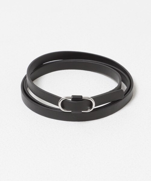 ITEMS URBANRESEARCH（アイテムズ アーバンリサーチ）の「ベルト付ワイドデニム（デニムパンツ・レディース・BLU/BLK・S/M）」の14枚目の写真