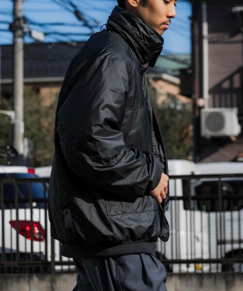 URBAN RESEARCH（アーバンリサーチ）の「『別注』BROOXON×URBS　U.P.S. AIRLITE WARM TECH JACKET（ブルゾン・メンズ・BLACK・M/L/XL）」の18枚目の写真