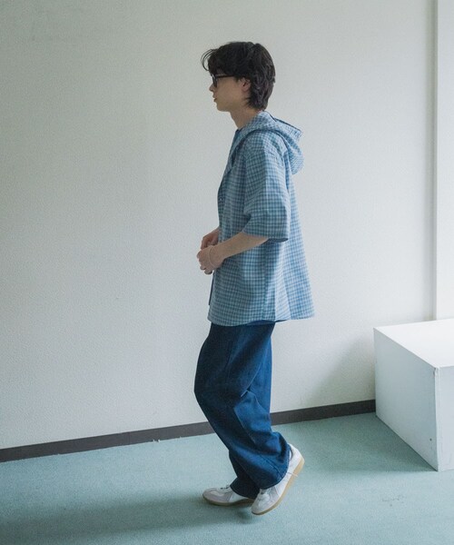 SENSE OF PLACE by URBAN RESEARCH（センスオブプレイスバイアーバンリサーチ）の「ストレートデニムパンツ（デニムパンツ・メンズ・BLACK/D.INDIGO・S/M/L）」の21枚目の写真