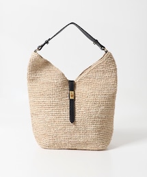 URBAN RESEARCH ROSSO | VIOLAd’ORO　ラフィアワンショルダーバッグ(かごバッグ)