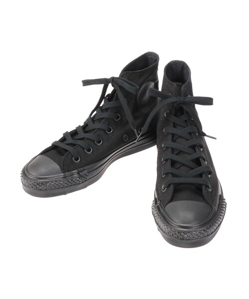 Ungrid（アングリッド）の「CONVERSE CANVAS ALL STAR J HI（スニーカー・レディース・ブラック・22.5/23.5/24.5）」の2枚目の写真