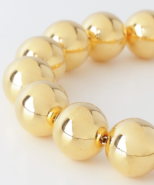 URBAN RESEARCH（アーバンリサーチ）の「baebae　Ball Bracelet（ブレスレット・レディース・Gold・-）」の4枚目の写真