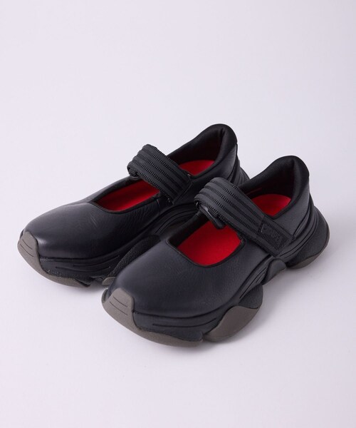 ADAM ET ROPE'（アダムエロペ）の「【CAMPER】Karst2 STRAP LEATHER SHOES WMNS（スニーカー・レディース・ブラック・36/37）」の4枚目の写真