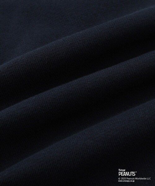 Saturdays NYC(サタデーズ ニューヨークシティ )の「PEANUTS xSaturdays NYC Cafetime Crew Sweatshirt(スウェット・レディース・ネイビー・L/M/XL)」の8枚目の写真