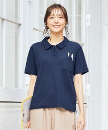 nissen | ペン差し半袖ポロシャツ（吸汗速乾・UVカット）＜大きいサイズ有＞(ポロシャツ)