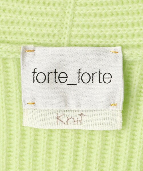 Forte Rope ROPE'(ロペ)の「【forte forte(フォルテ フォルテ)】RIB KNIT|ニット(ニット/セーター)」 - WEAR