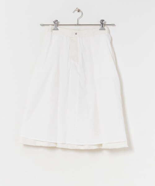 URBAN RESEARCH ROSSO（アーバンリサーチロッソ）の「コットンカルゼフレアSK（スカート・レディース・OFF WHITE・36/38）」の6枚目の写真