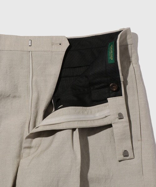 ADAM ET ROPE'（アダムエロペ）の「WOOL LINEN TROUSERS（スラックス・メンズ・ブラック/キナリ/ネイビー系・L/M/XL）」の12枚目の写真