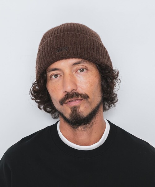 URBAN RESEARCH Sonny Label（アーバンリサーチサニーレーベル）の「OOPS　ニット帽（ニットキャップ/ビーニー・メンズ・BLACK/GRAY/BROWN・One）」の9枚目の写真