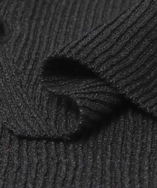 URBAN RESEARCH（アーバンリサーチ）の「PURLAM　WASHI M-G AZE VEST（ベスト・メンズ・BLACK・2/3）」の9枚目の写真