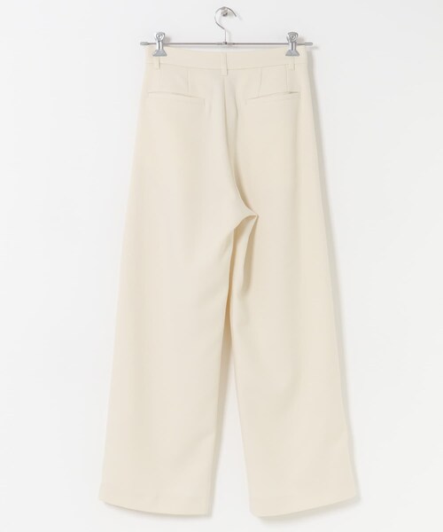 URBAN RESEARCH DOORS(アーバンリサーチドアーズ)の「『UR TECH SMOOTHLUXE』ワイドトラウザー(その他パンツ・レディース・ECRU/CHARCOAL・S/M)」の13枚目の写真