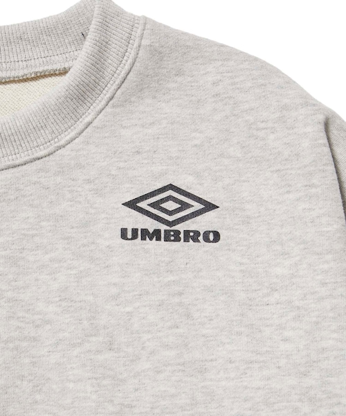 JUNRED(ジュンレッド)の「【梅田サイファー ×UMBRO×JUNRED】セットアップ対応スウェットプルオーバー(スウェット・レディース・ライトグレー/ネイビー・L/M/S)」の16枚目の写真