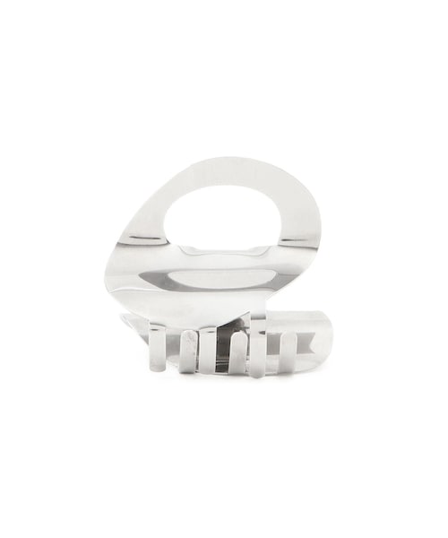 ADAM ET ROPE'(アダムエロペ)の「【J'aDoRe限定】【CLINQ(クリンク)】SANA(バレッタ/ヘアクリップ・レディース・シルバー・F)」の1枚目の写真