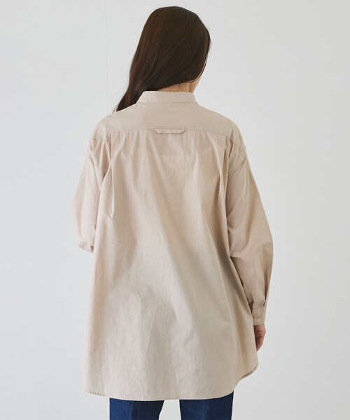 Jayro（ジャイロ）の「フリルピンタックチュニックブラウス（シャツ/ブラウス・レディース・ブラック/ホワイト系/ベージュ・M）」の16枚目の写真