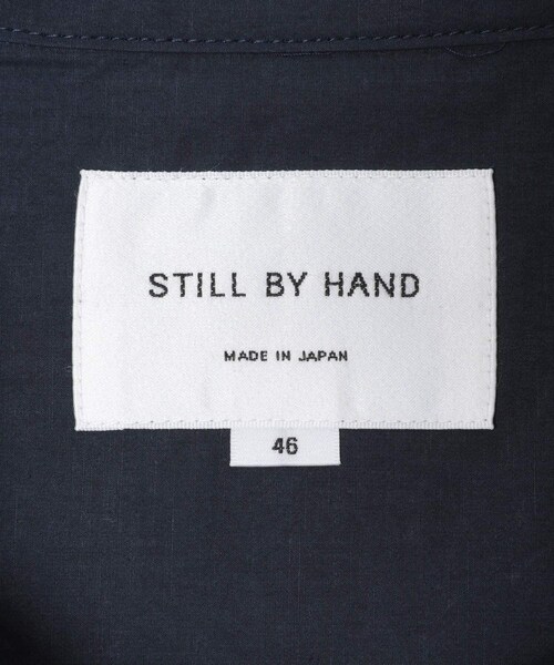URBAN RESEARCH DOORS（アーバンリサーチドアーズ）の「STILL BY HAND　LINENMIXEDNARROWCOLLARSHIRTS（シャツ/ブラウス・メンズ・LT.BEIGE/BLUE GREY/NAVY・46/48）」の17枚目の写真