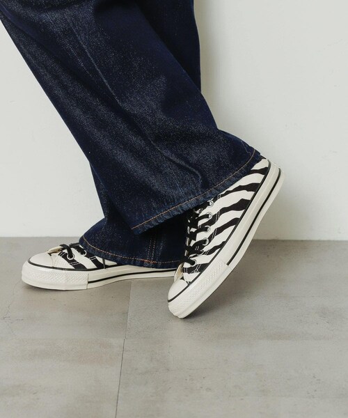 SENSE OF PLACE by URBAN RESEARCH(センスオブプレイスバイアーバンリサーチ)の「『WEB限定』CONVERSEALL ALL STAR US ZEBRA OX(スニーカー・レディース・WHITE・22.5/23.5/24.5)」の6枚目の写真