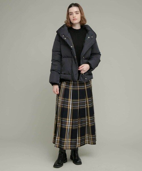 URBAN RESEARCH Sonny Label（アーバンリサーチサニーレーベル）の「『WEB限定』撥水ショールカラーミディコート（その他アウター・レディース・ブラック/ネイビー/ライトグレー・FREE）」の10枚目の写真