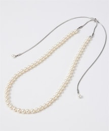 nissen | フリーアジャスター 日本製貝パールネックレス(選べる玉径・人工真珠)(ネックレス)