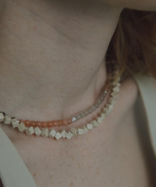 URBAN RESEARCH（アーバンリサーチ）の「decor『デコール』　Riverstone Necklace（ネックレス・レディース・NATURAL・-）」の5枚目の写真