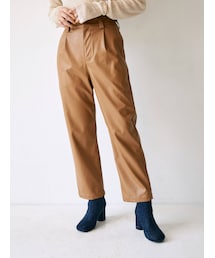 Ungrid | エコレザーデザインパンツ(その他パンツ)