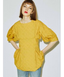 jouetie | タックジャカードブラウス(シャツ/ブラウス)