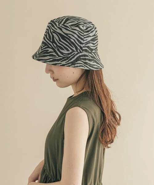 SMELLY（スメリー）の「リバーシブルプリントハット（ハット・レディース・IVO/BLK・-）」の11枚目の写真