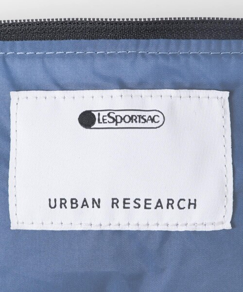 URBAN RESEARCH（アーバンリサーチ）の「『別注』LeSportsac×URBAN RESEARCH　3ZIP COSMETIC（ネクタイ・レディース・BLACK/B BEIGE・-）」の9枚目の写真